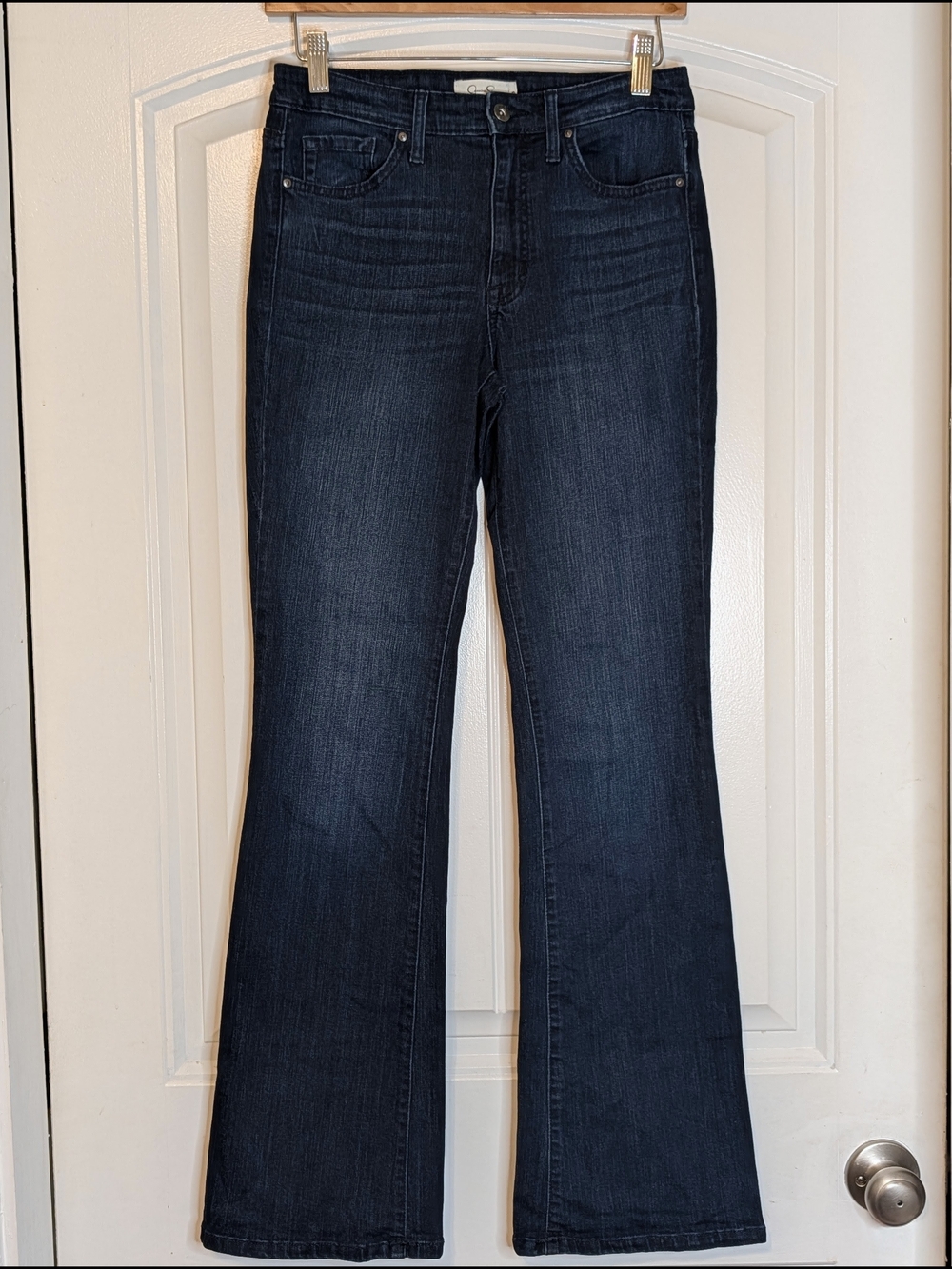 Jessica Simpson Dark Blue Denim Truly Yours Bootcut Jeans